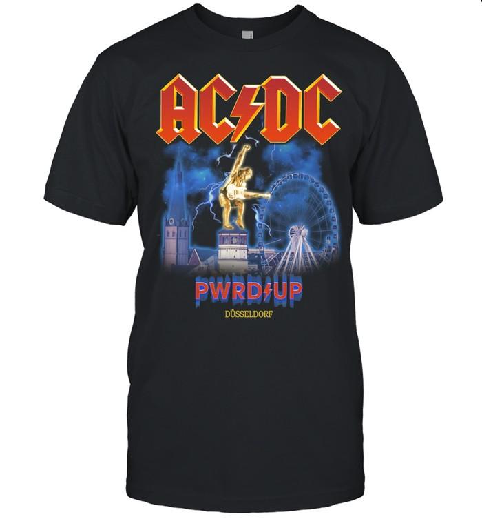 Germany Düsseldorf PWR ACDC UP Tour 2025 Unisex T-Shirt