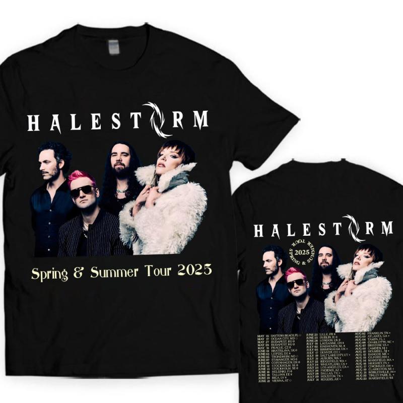 Halestorm Spring & Summer Tour 2025 T-shirt