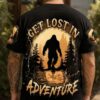 GET LOST IN ADVENTURE BIGFOOT ALL OVER PRINT Shirt