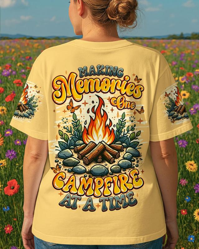 MAKING MEMORIES ONE CAMPFIRE AT A TIME ALL OVER PRINT Shirt