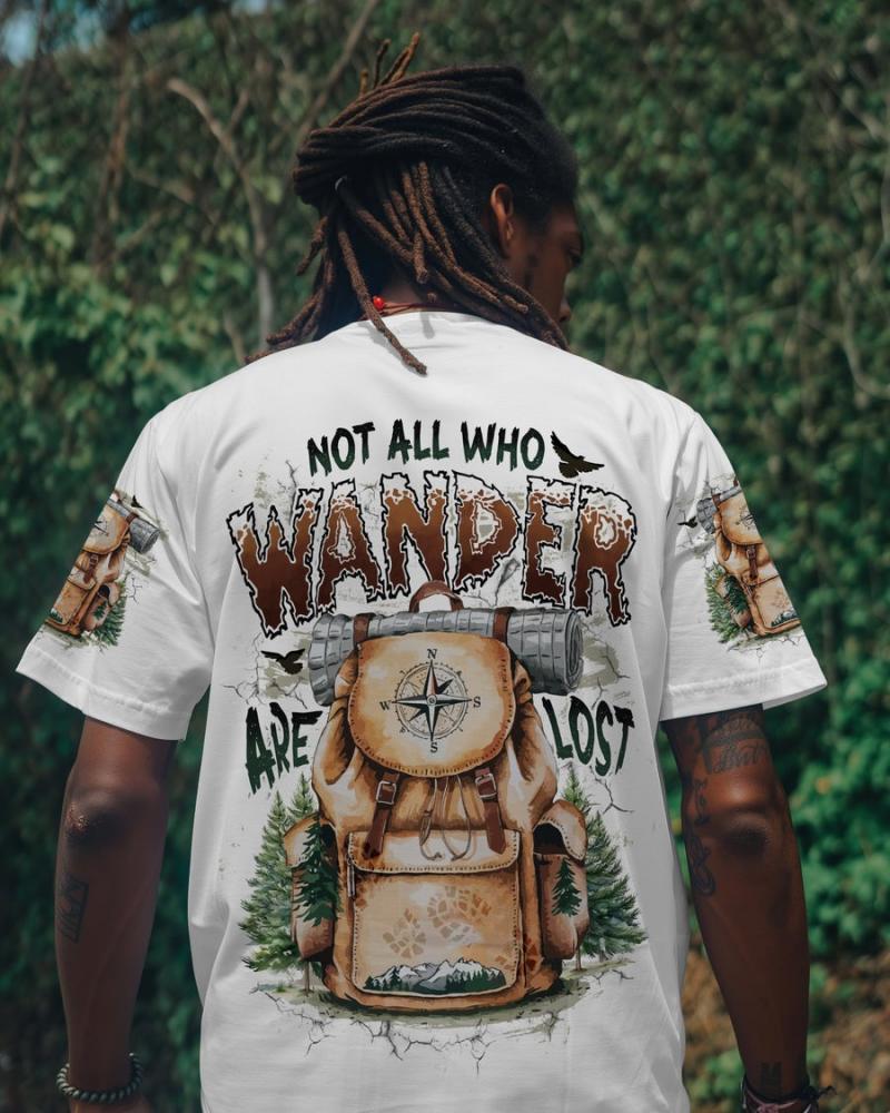 NOT ALL WHO WANDER ARE LOST ALL OVER PRINT Shirt